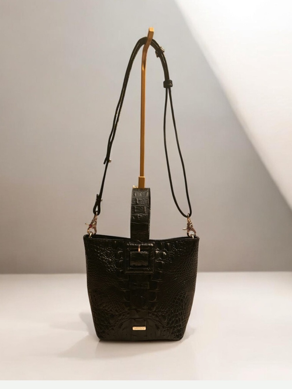 Brahmin Faith Bucket Bag  - Black Melbourne